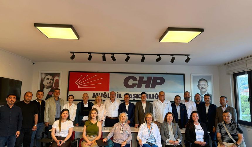 CHP Muğla’dan Ortak Açıklama: “Özgür Özel’in Yanındayız”