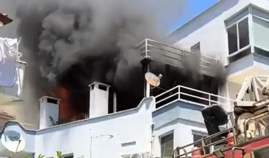 Marmaris’te Balkonda Tüp Patladı, Yangın Paniği Yaşandı