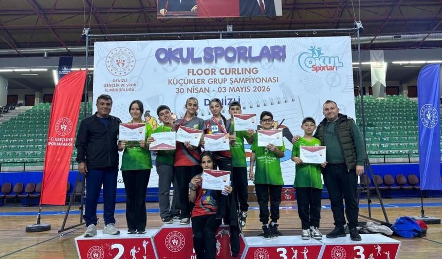 Köyceğizli Öğrencilerden Floor Curling’de Büyük Başarı