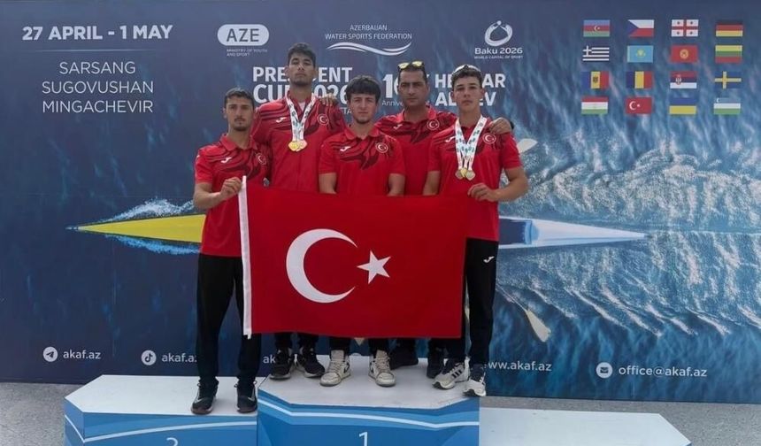 Köyceğizli Poyraz Yıldırım’dan Uluslararası Kano Başarısı