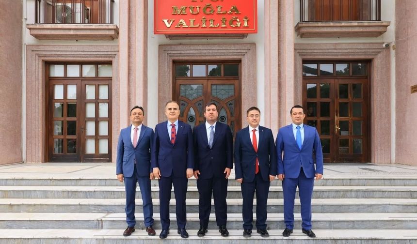 Adalet Bakan Yardımcısı Can Tuncay Muğla’da Temaslarda Bulundu