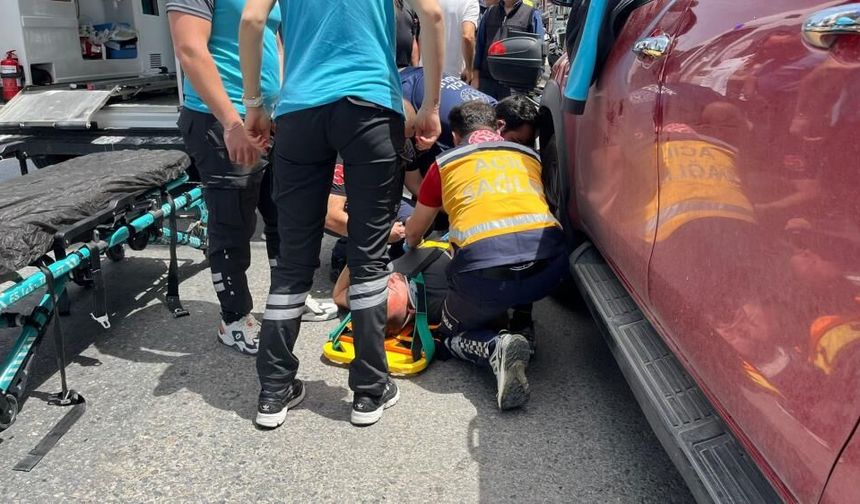Menteşe’de Motosiklet ile Otomobil Çarpıştı: 1 Yaralı