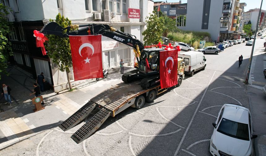 Yatağan Belediyesi’nden Öz Sermaye ile 7,5 Milyonluk Ekskavatör Yatırımı