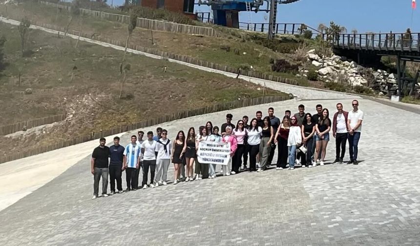 Köyceğiz MYO öğrencilerinden Babadağ Teleferik’e teknik gezi