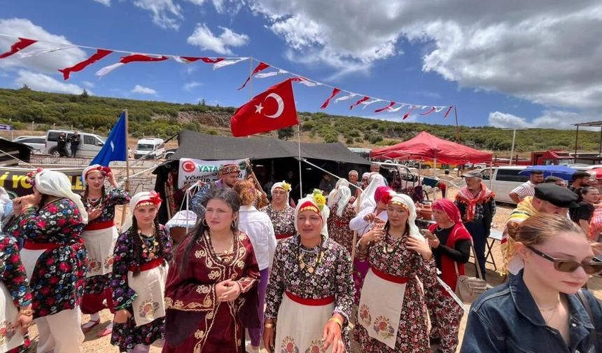 Yatağan’da Yörük kültürü toy alanında yaşatıldı