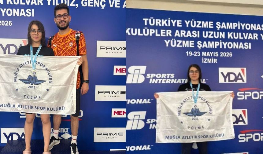 Muğlalı Yüzücü Devrim Defne Bilge Türkiye Şampiyonu Oldu