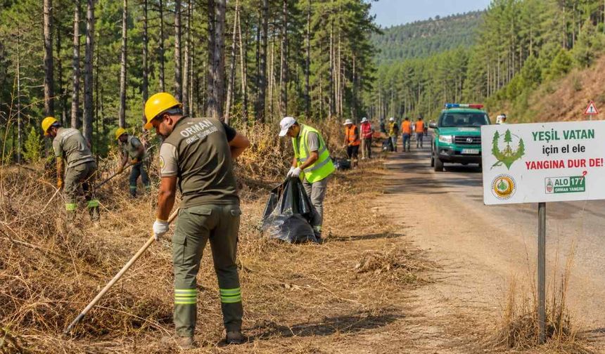 Orman Yangını Riski İçin Temizlik Seferberliği Çağrısı