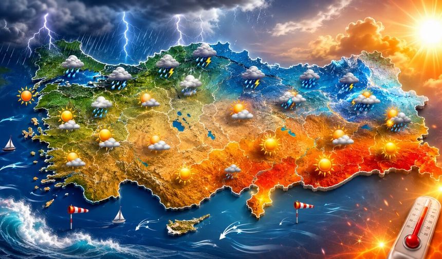 17 Haziran Hava Durumu: Yağış Nerede Etkili Olacak