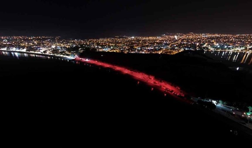 Fethiye’de Kaplumbağalara Kırmızı Işık Koruması
