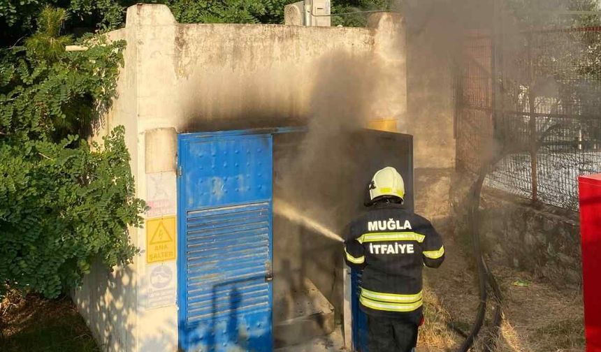 Bodrum’da Trafo Yangını Elektrik Kesintisine Yol Açtı