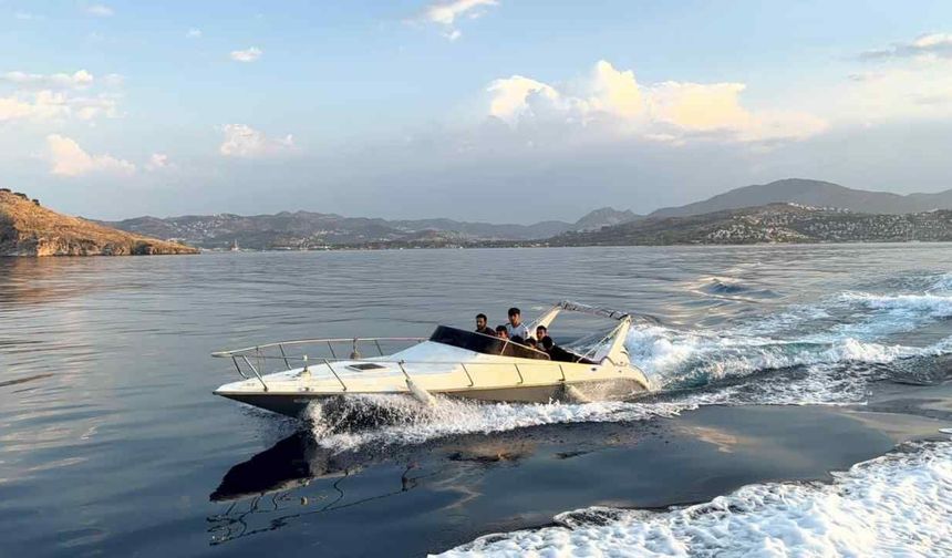 Bodrum açıklarında 18 düzensiz göçmen yakalandı