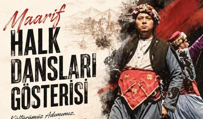 Muğla’da Öğretmenlerden Maarif Halk Dansları Gösterisi