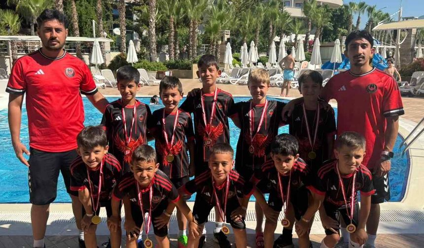 Menteşe Yıldızspor Alanya Cup’ta namağlup performans sergiledi