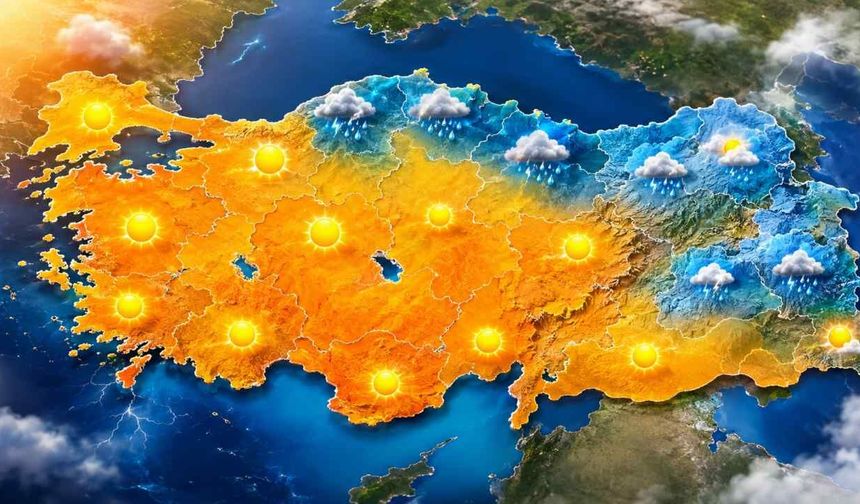25 Haziran Hava Durumu: Sıcaklar Sürüyor, Yağış Geliyor