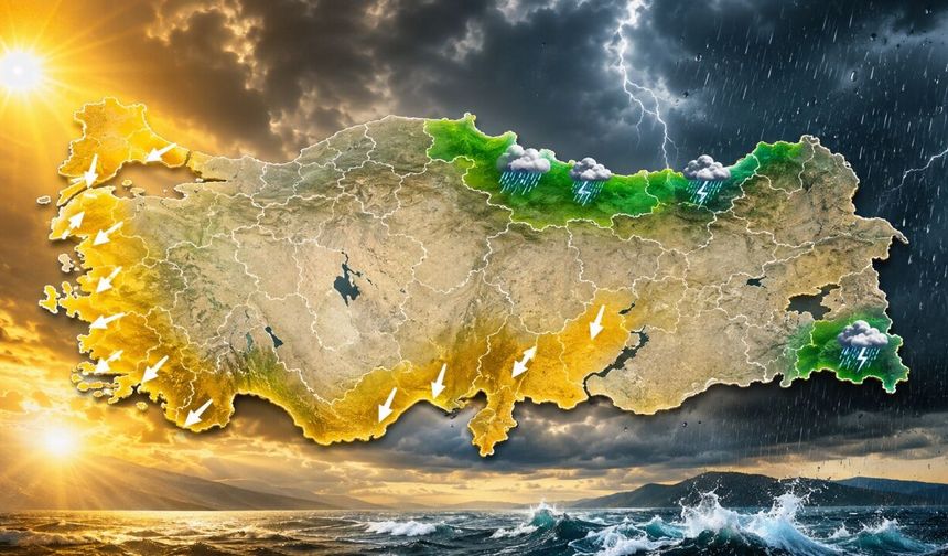 28 Haziran Hava Durumu: Yağış ve Fırtına Uyarısı