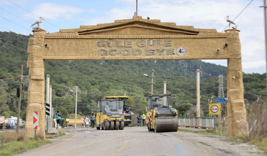 Muğla'da Yol Seferberliği: 7 Şantiye Aynı Anda Sahada