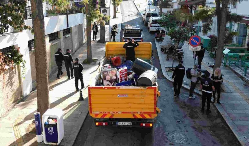 Bodrum’da atıl eşya ve araçlar kamusal alandan kaldırılacak