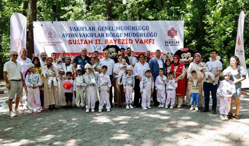 Muğla’da 19 çocuk için sünnet şöleni düzenlendi