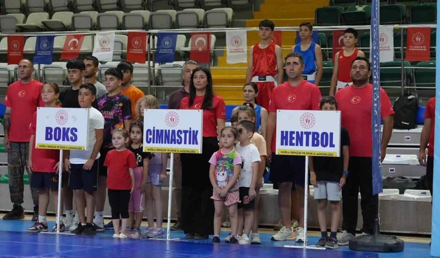 Muğla’da GSB Spor Okulları yaz dönemi başladı