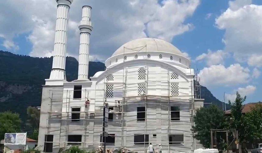 Zeytinalanı Merkez Camii İnşaatında Sona Yaklaşıldı