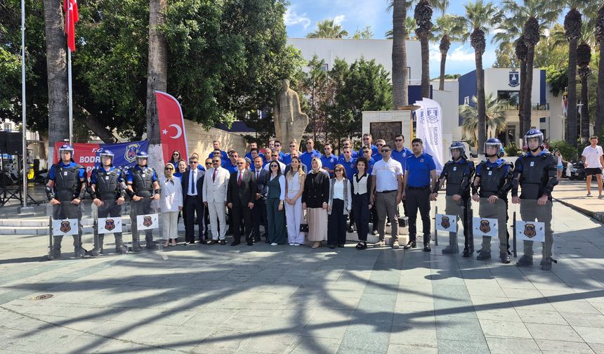 Ceza İnfaz Personeli Günü Bodrum'da kutlandı