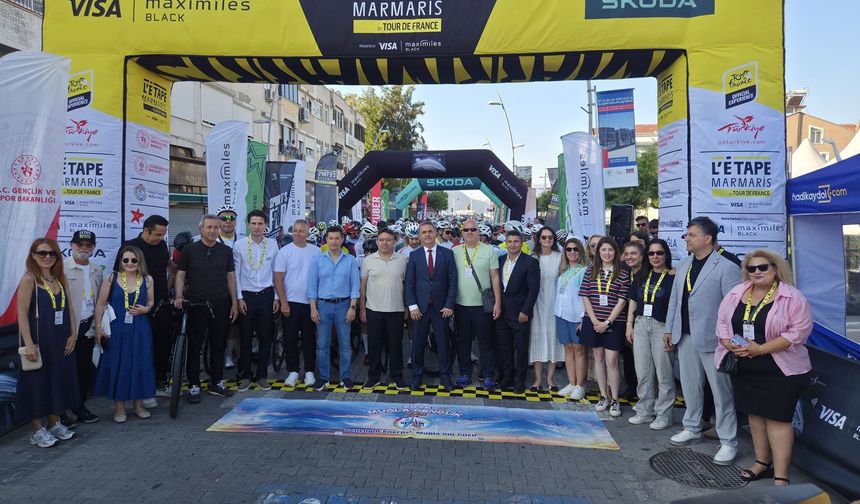 L’Etape Marmaris by Tour de France Yarışı Büyük Heyecanla Başladı