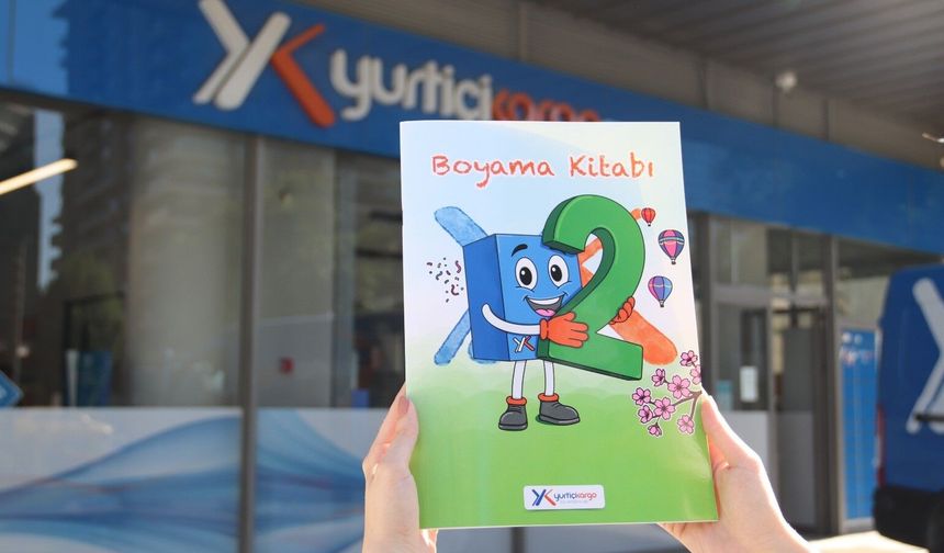 Yurtiçi Kargo’dan Çocuklara Ücretsiz Boyama Kitabı