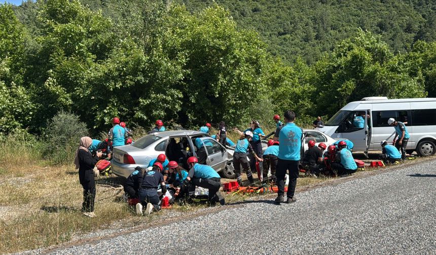 Muğla’da 115 Personelle Gerçek Gibi Tatbikat