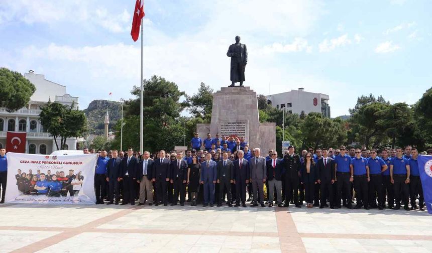 Muğla’da Ceza İnfaz Personeli Günü Törenle Başladı