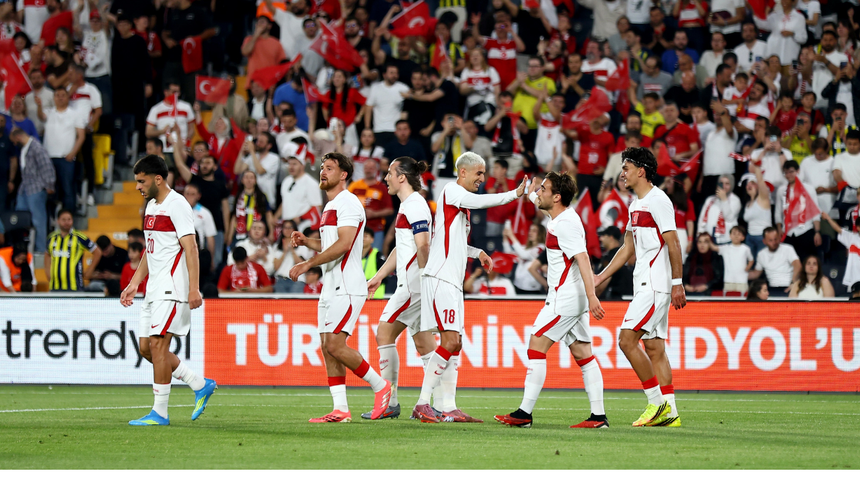 Hazırlık Maçı: Türkiye: 4 - Kuzey Makedonya: 0 (Maç sonucu)