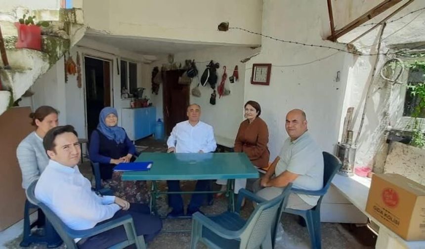 Kaymakam İlhan’dan Yukarıyayla Mahallesi’ne Ziyaret