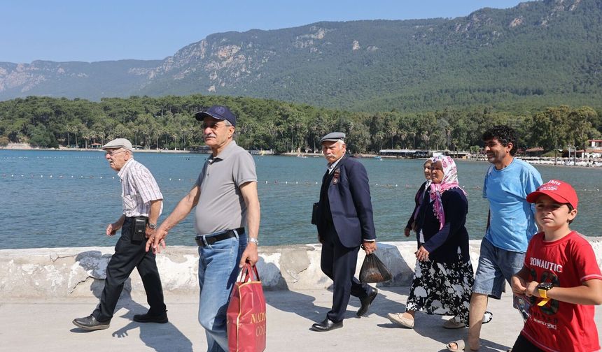 Şehit Aileleri ve Gaziler Muğla’nın Eşsiz Koylarında Ağırlandı