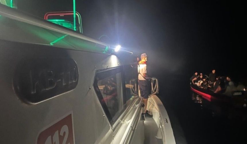 Bodrum açıklarında 26 düzensiz göçmen kurtarıldı