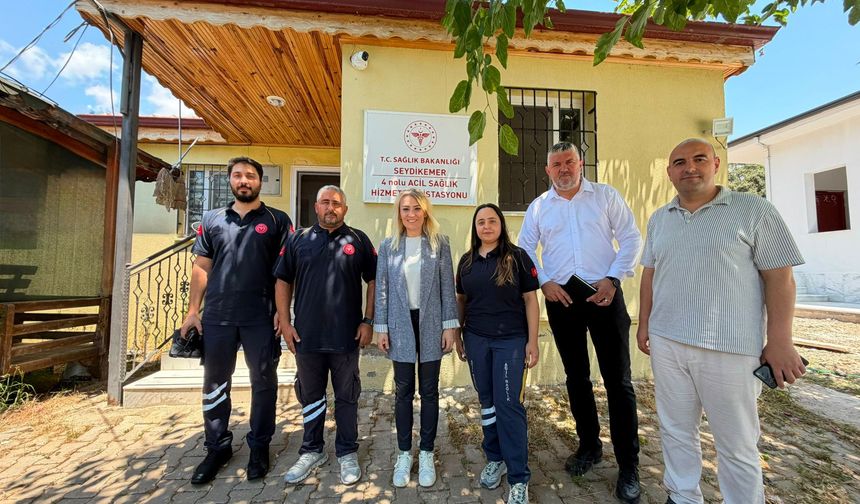 İl Sağlık Müdürü Akça’dan Seydikemer’de Sağlık Tesislerine Ziyaret