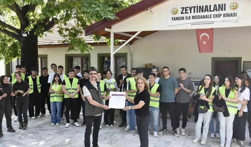 Köyceğiz’de Ormancılık Öğrencileri Sahada Eğitim Aldı