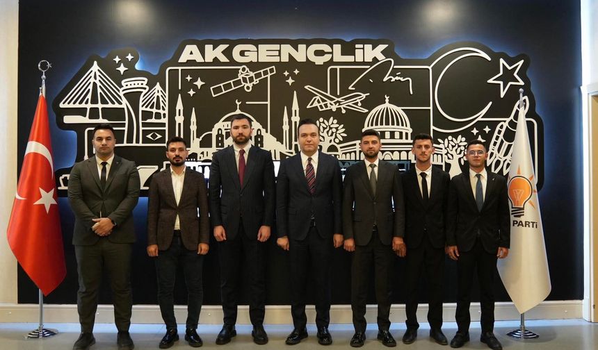 AK Parti Menteşe Gençlik Kolları’nda Cihan Kabaz Dönemi Başladı