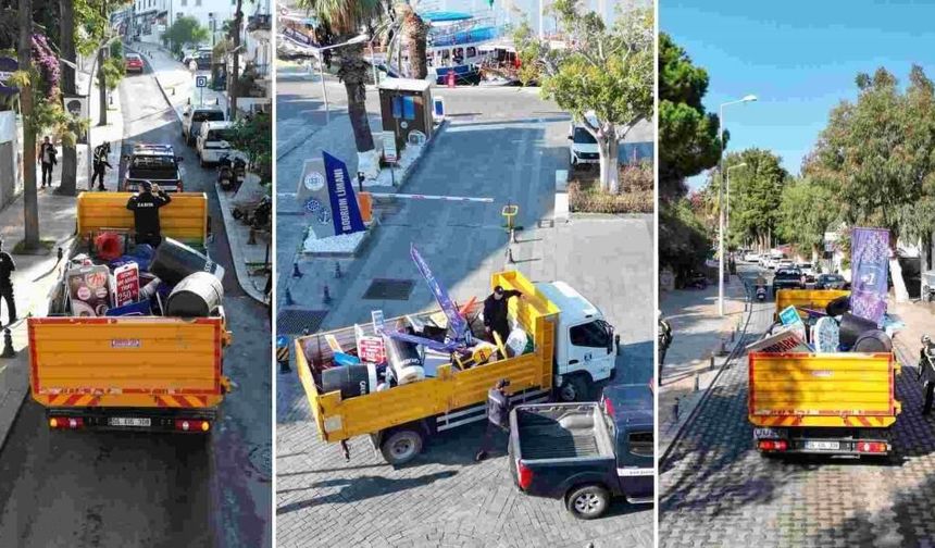 Bodrum’da Kamusal Alan İşgaline Sıkı Denetim