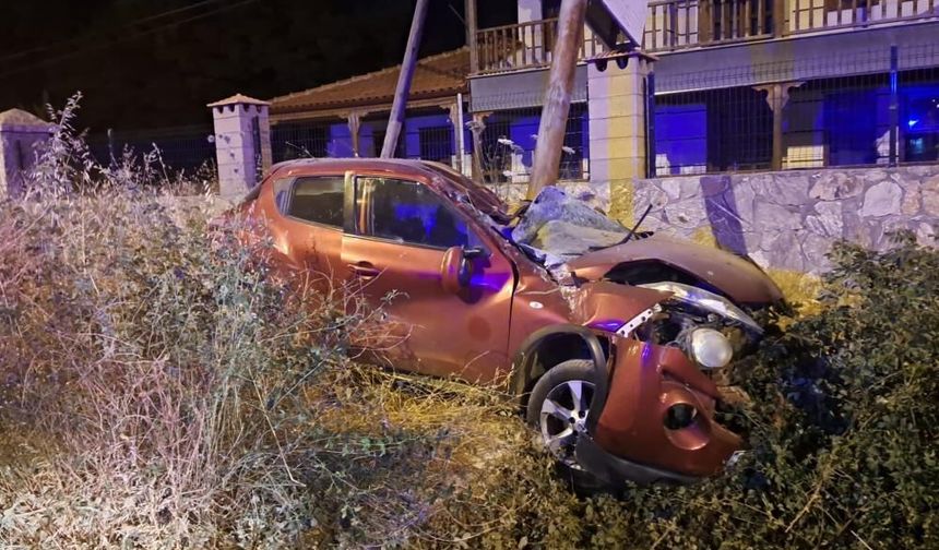 Menteşe’de İki Araç Çarpıştı: 1 Yaralı
