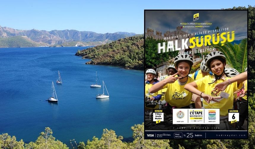 Marmaris’te Tour de France Heyecanı Başlıyor