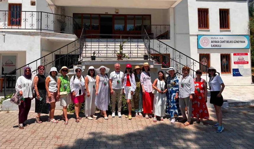 Kazakistanlı öğretmenler Muğla’da ağırlandı