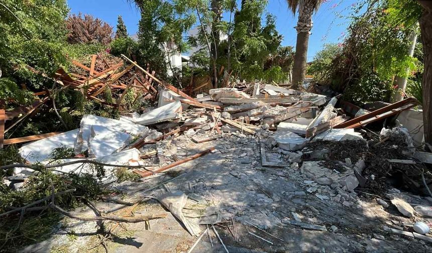 Bodrum’da Kaçak Yapılara Yıkım: 64 Yapı Kaldırıldı