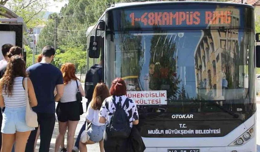 Muğla’da 15 Temmuz’da Toplu Ulaşım Ücretsiz