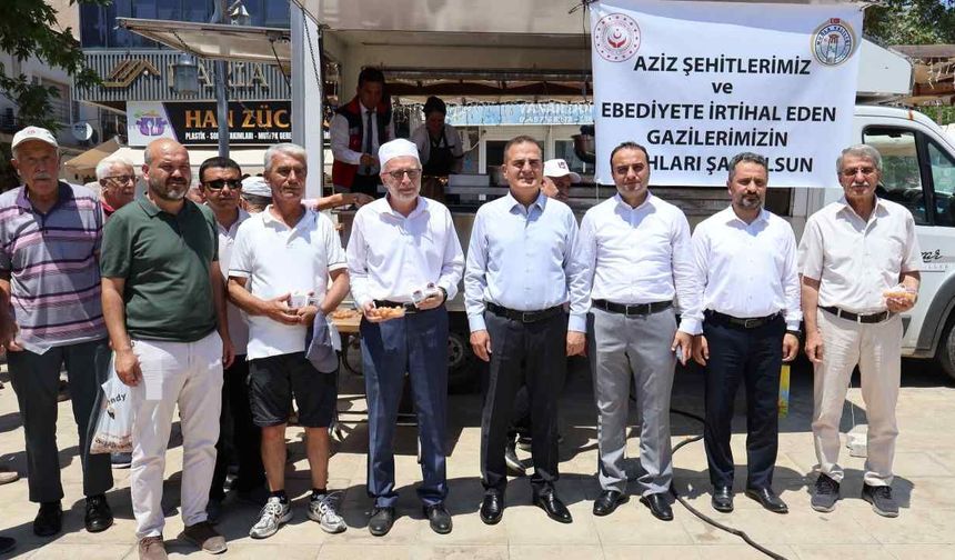 Menteşe’de 15 Temmuz Şehitleri İçin Mevlit Okutuldu