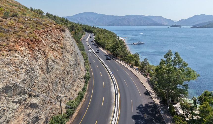 İçmeler’de 77 Milyon TL’lik Yol Yatırımı Tamamlandı