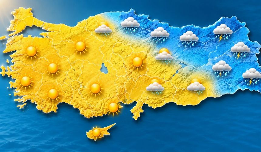 20 Temmuz Hava Durumu Yağış Doğuda, Sıcaklık Batıda Artıyor