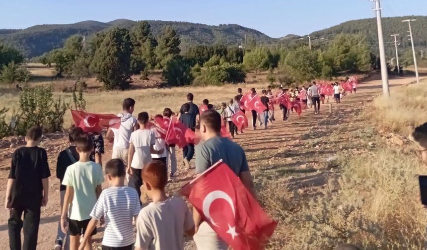 Genç Yıldızlar’dan Gazze’ye Destek Yürüyüşü