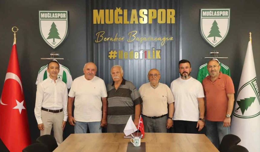 Muğlaspor’un ilk golünü atan Timur Çiçek’ten kulübe ziyaret