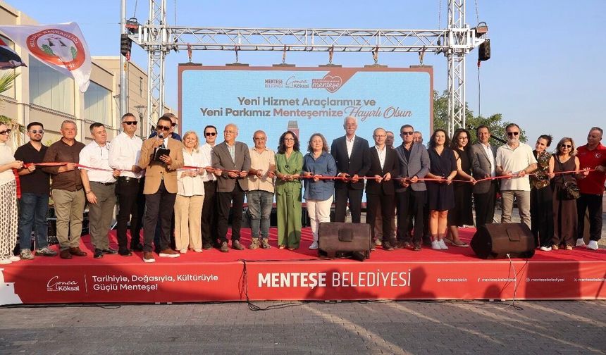 Menteşe’de açılan parka Selahattin Sapmaz’ın adı verilecek