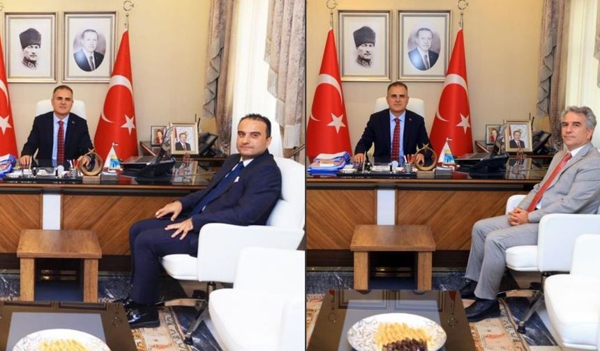 Milas ve Menteşe’nin Yeni Kaymakamları Göreve Başladı