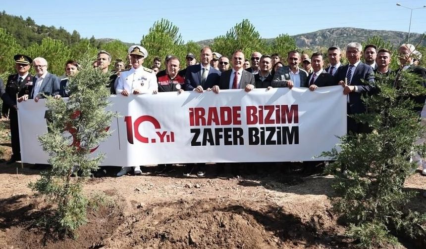 Muğla’da 15 Temmuz Şehitleri Etkinliklerle Anıldı